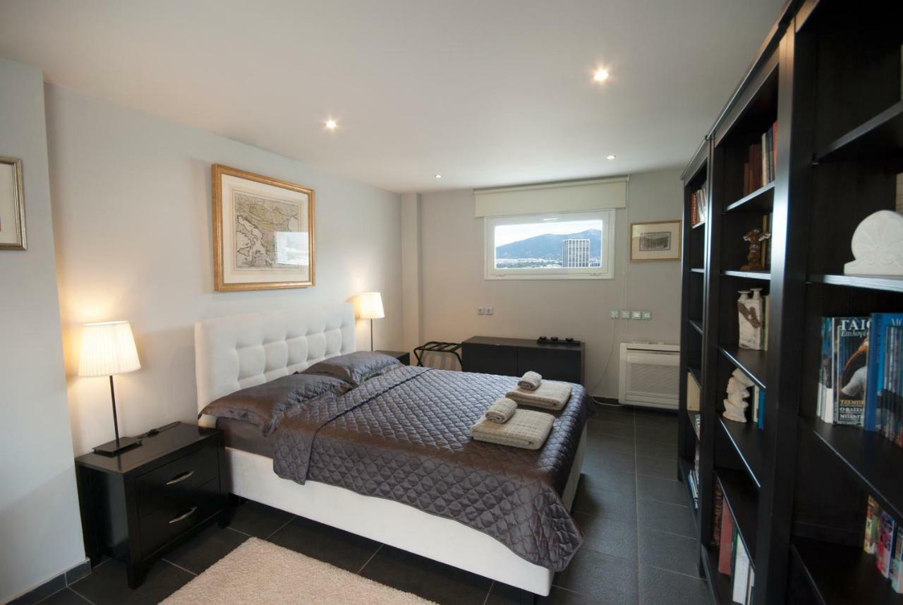 Apartmán Athens Lycabettus Hill Penthouse, Private Roof Garden & Pool Exteriér fotografie